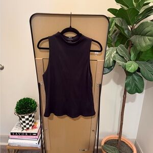 Anthropologie Black Sleeveless Tank Top